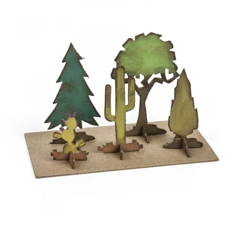 

Cactus Christmas Tree Die Metal Cutting Silver Scrapbooking Embossing Card Photo Album Making Template Decoration Handmade Gift