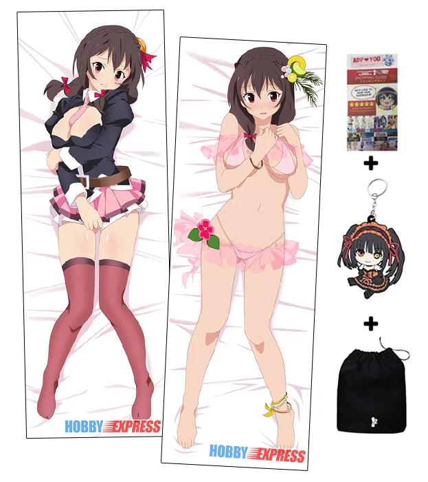 

Hobby Express Dakimakura Japanese Hugging Body Pillow Cover Yunyun Konosuba ADP710030