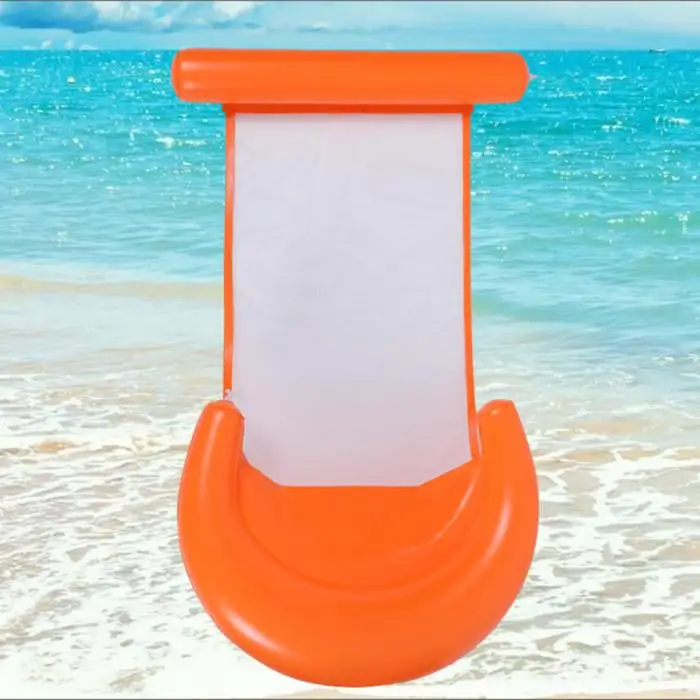Надувной гамак для воды плавающий кресло-кровать, стул, плавающий бассейн из ПВХ пляжа XD88