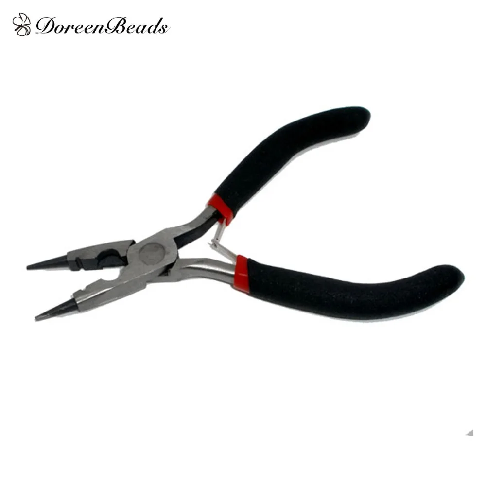 

2019 Hot Sale Practical Jewelry Equipments Black Round-Nose Pliers DIY Beading Jewelry Tool 13cm 1 Piece (B07414)
