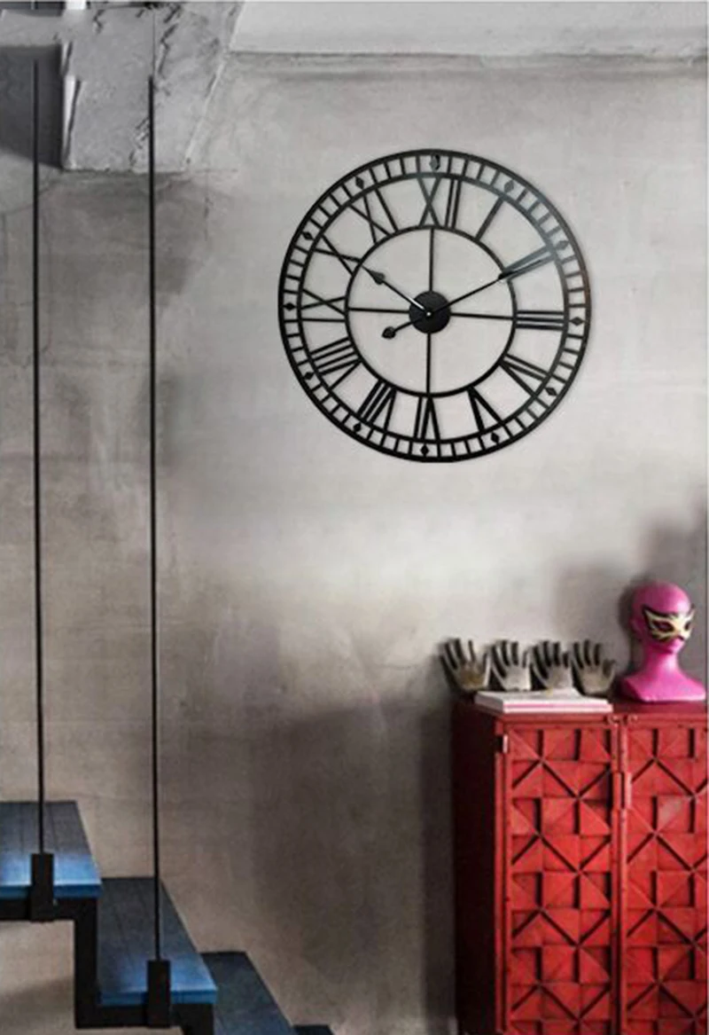 big clock wall mirror wall clock (3)