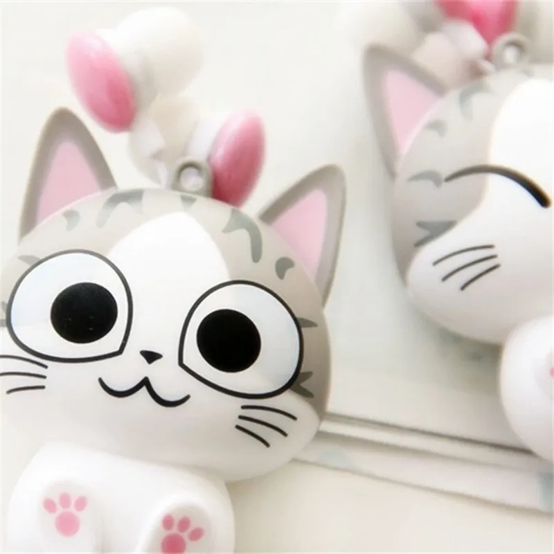 New Cute In-ear Earphones Cartoon Panda Cheese Cat Earplugs Retractable Automatic Headset for Iphone Android Kid Girls Gifts    (13)