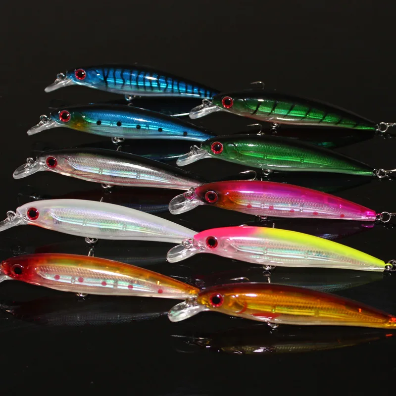 Приманка для рыбалки ANZHENJI 10 шт./набор 13 5 г 11 см|fishing lure minnow|lure minnowlure hard |