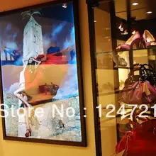 Алюминий фоторамка со светодиодной подсветкой, лайтбокс