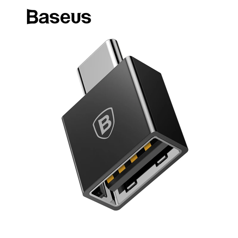 Baseus TYPE C Male to USB Female Cable Adapter Converter For USB C to USB ( Male to Female ) Charger Plug OTG Adapter Converter