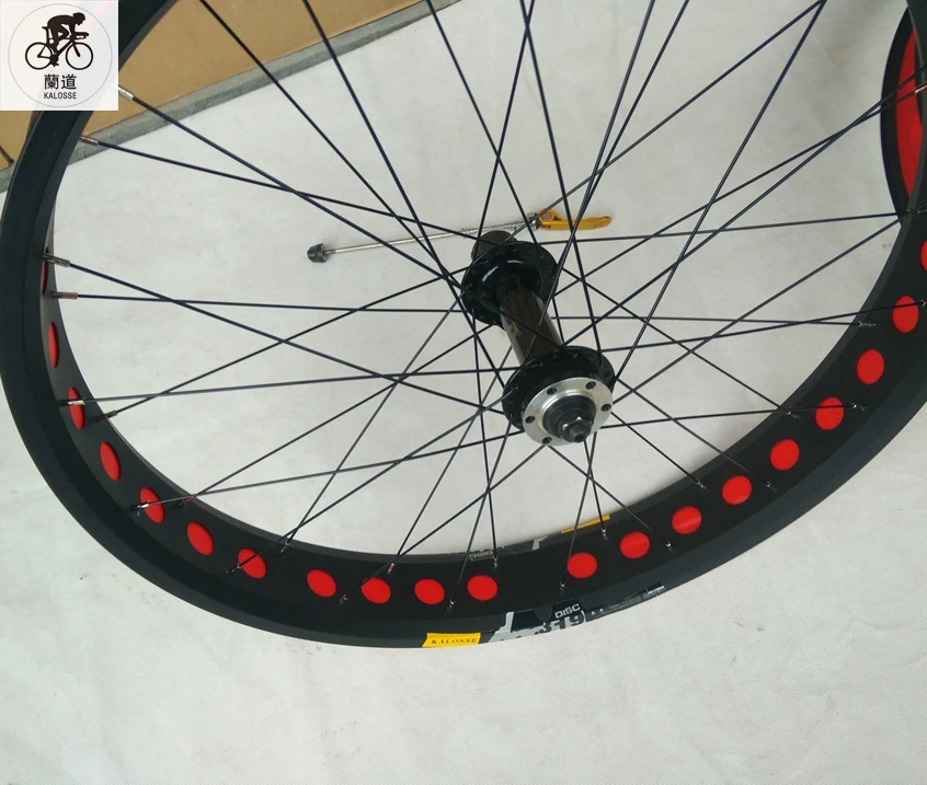 Clearance Kalosse  Beach Bicycle wheels  20 inch   Children bike wheel  20*4.0 tires  36 holes Beach bicycle   fat bike  8/9/10S cassette 27