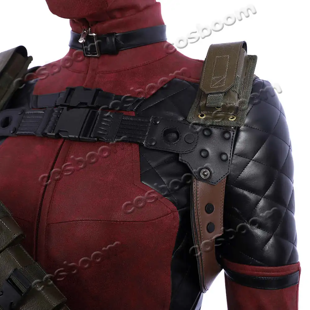 cosboom lady deadpool cosplay costume02