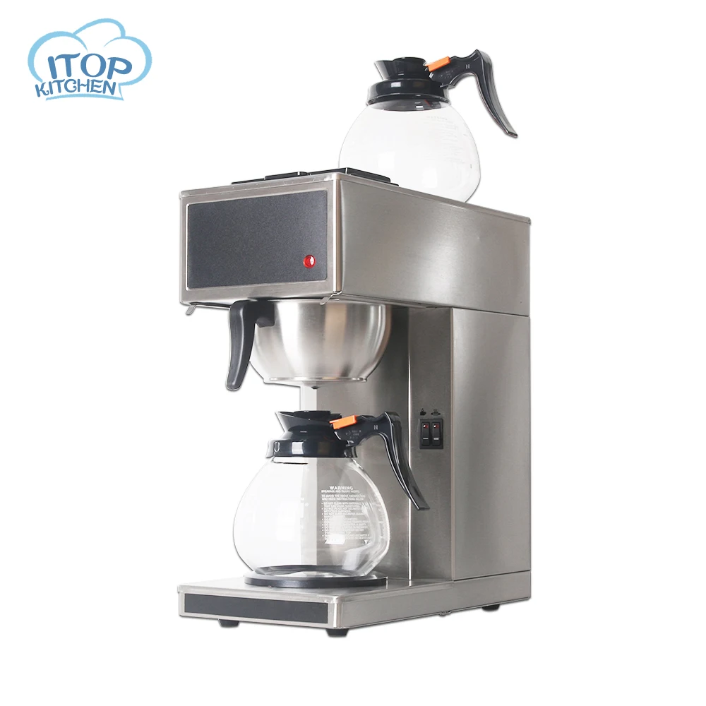 

Distilling Coffee Machine Automatic Coffee Maker Espresso Machine Stainless Steel 304 Home or Office Using With 2 Coffee Pot