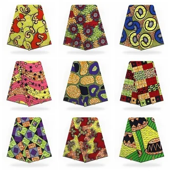 

Veritable Wax High Quality Ankara Veritable Wax Soft African Pagne Wax Nigerian Wax Veritable Hot Sale Design For Women Dress