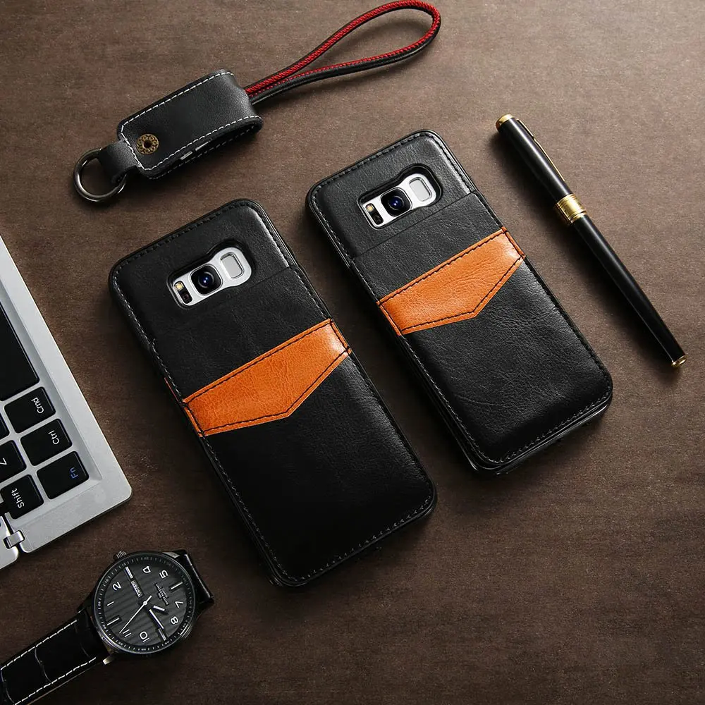 Sexy Kisscase ретро PU кожаный бумажник чехол для Samsung Galaxy S9 Plus S8 Слот карты плотная назад