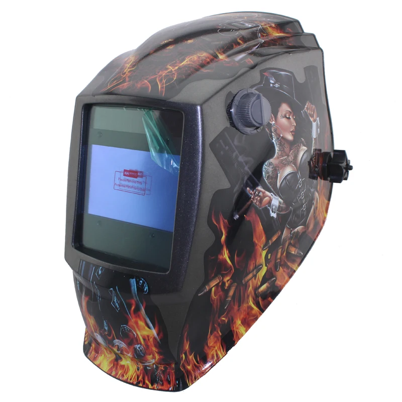 Out control PRO 4 Arc sensor big View eara Solar LI battery auto darken TIG MIG MMA welding mask/helmet/welder cap free shipping |