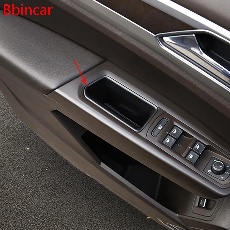 Bbincar для Volkswagen VW Атлас Teramont 2017 2018 пластиковые аксессуары интерьера коробка