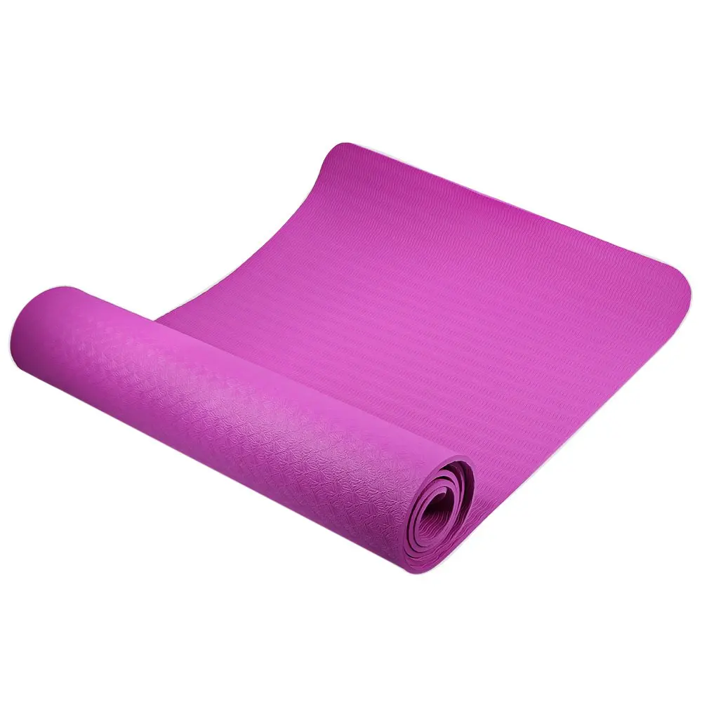 Buy 6 Colors 183*61cm TPE Yoga Mat 6mm Stability