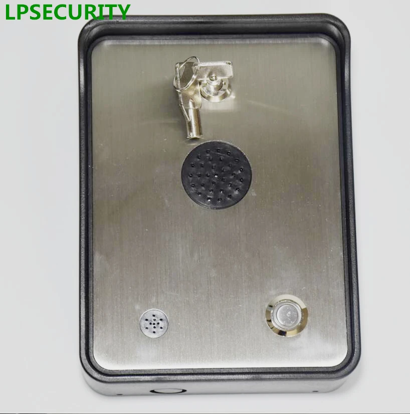 LPSECURITY 2G 4G GSM Домофон для дверей и ворот/Беспроводная система внутренней связи для дверей и автоматических электрических ворот 12В постоянного тока