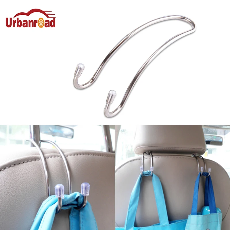 2pcs Auto Car Venicle Seat Bag Hook Headrest Accessories Hanger Holder