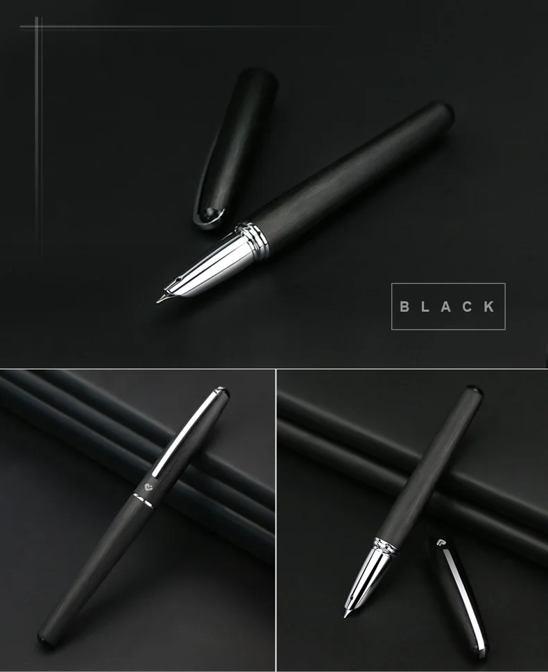 Presente do Negócio do Presente Presente do Escritório Luxo Fountain Pen 0.5mm Iraurita Nib Caneta Conjunto do Escritório 6 Luxo fountain pen 0.5 milímetros Iraurita nib