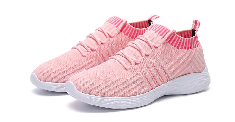 Women's Casual Shoes Woman Sneakers Socks Comfortable Soft Lady Top Quality Casual Flat Shoes Women Flats Sneakers Plus Size 41 9  (14)