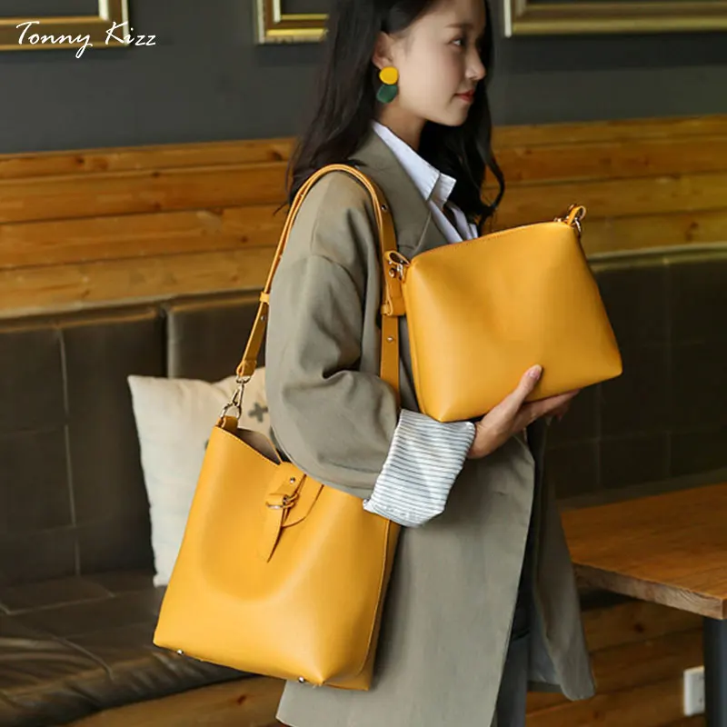 طوني Kizz حقيبة يد فاخرة حقائب النساء مصمم الإناث مركب crossbody حقائب جلدية السيدات دلو حقائب كتف بلون طوني Kizz حقيبة يد فاخرة حقائب النساء مصمم الإناث مركب crossbody حقائب جلدية السيدات دلو حقائب كتف بلون
