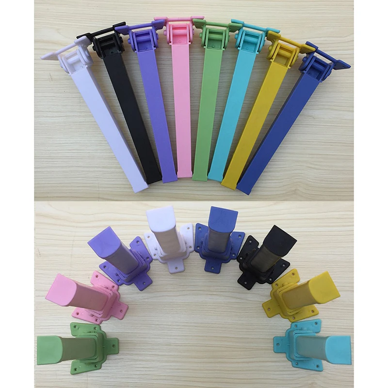

4Pcs H30CM Colorful Plastic Folding Table Leg Computer Coffee Folding Table Leg Furniture RV Kids Table With Screw