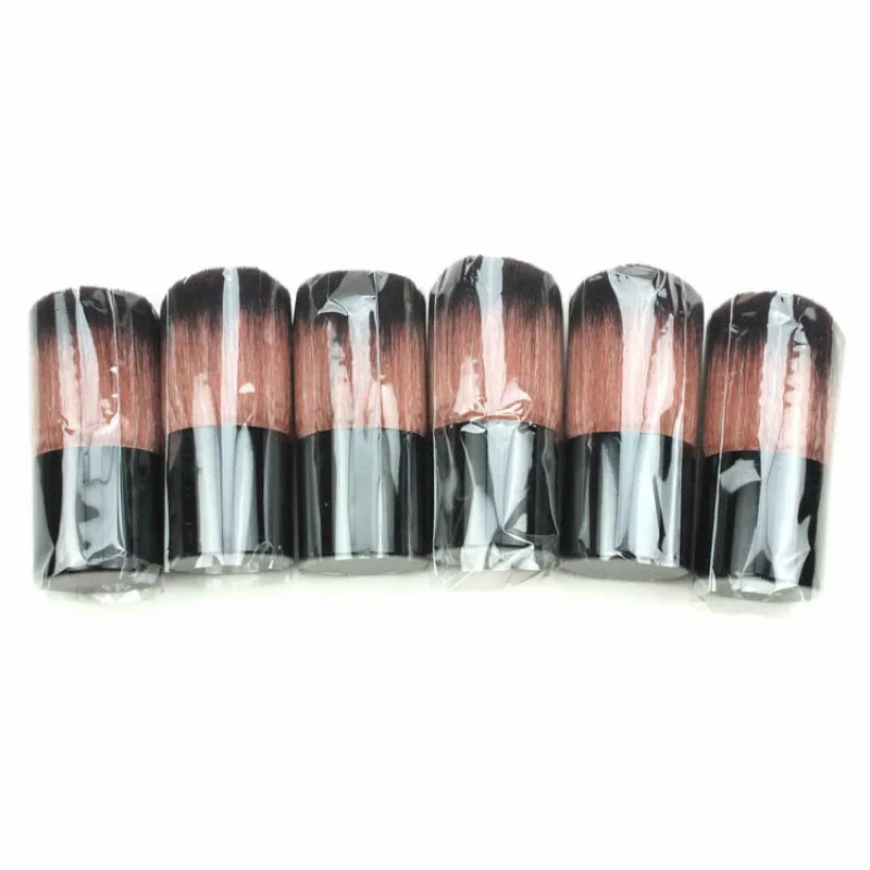 Mayitr 1pcs New Soft Fiber Powder Makeup Round Brush Professional Kabuki Cosmetic Blush Brush Beauty Tool For Makeup