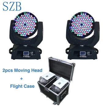 

SZB Flight Case 2in1 108X3W RGBW LED Wash Moving Head Light LED Stage Lighting Moving Head /SZB-MH10803