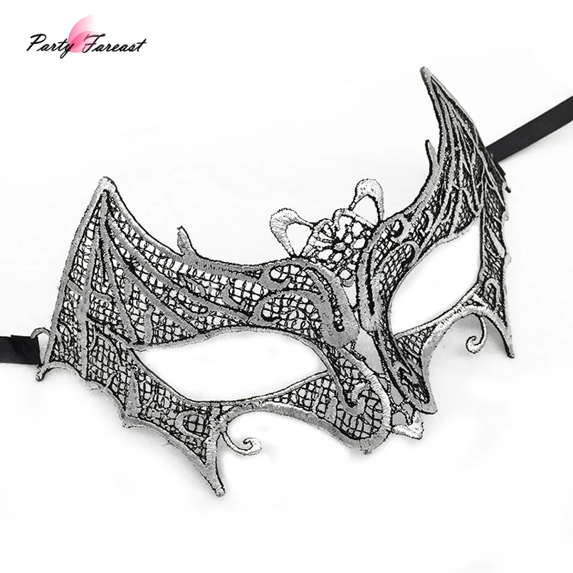Partyfareast Bat животных кружева маски для костюмированной вечеринки украшения