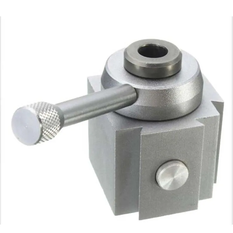 Lathe Tool Holder Mini CNC Lathe Tool Holder Quick Change Tool Post Cutter Holder Screw Kit Set Boring Bar Turning Facing Wrench
