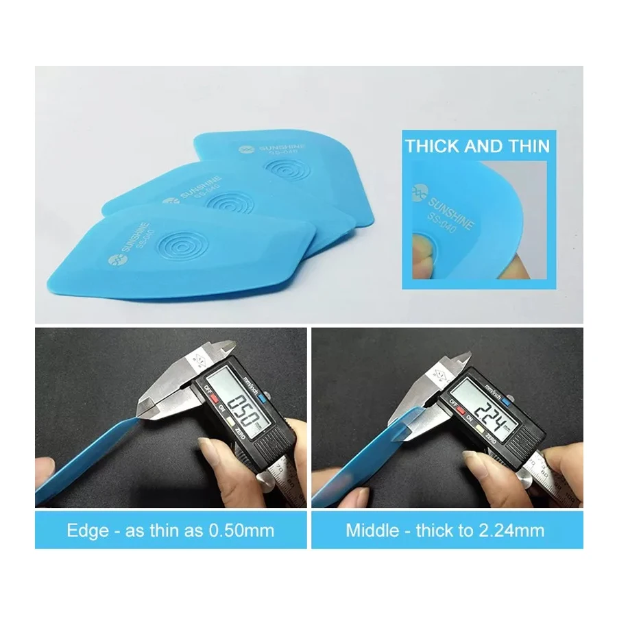 SUNSHINE SS-040 Anti-Static Disassembly Tool Openning Screen Phone Battery Pry Pick Handset Repair Toolr tweezers repair tool chip repair tool set watch repair tools