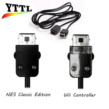 

Hot 22pcs/lot 1.8M Extension Cable for NES Classic Edition Controller for Wii Controller Pro and Wii New Nunchuk Controller