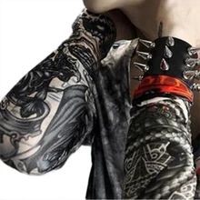 Горячая крутая Мужская Временная поддельная Слип на татуировки гетры для рук летние рукава комплект 6 шт 8NSH