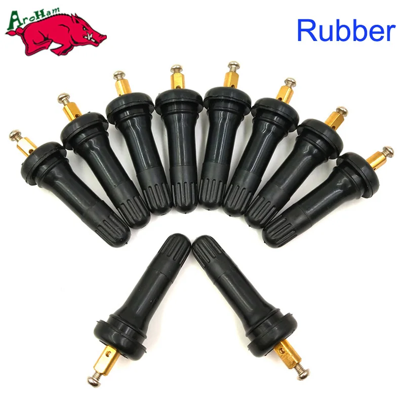 NEW 10PCS/Lot TPMS Tire Valves For Hyundai Buick Ford Opel Alloy