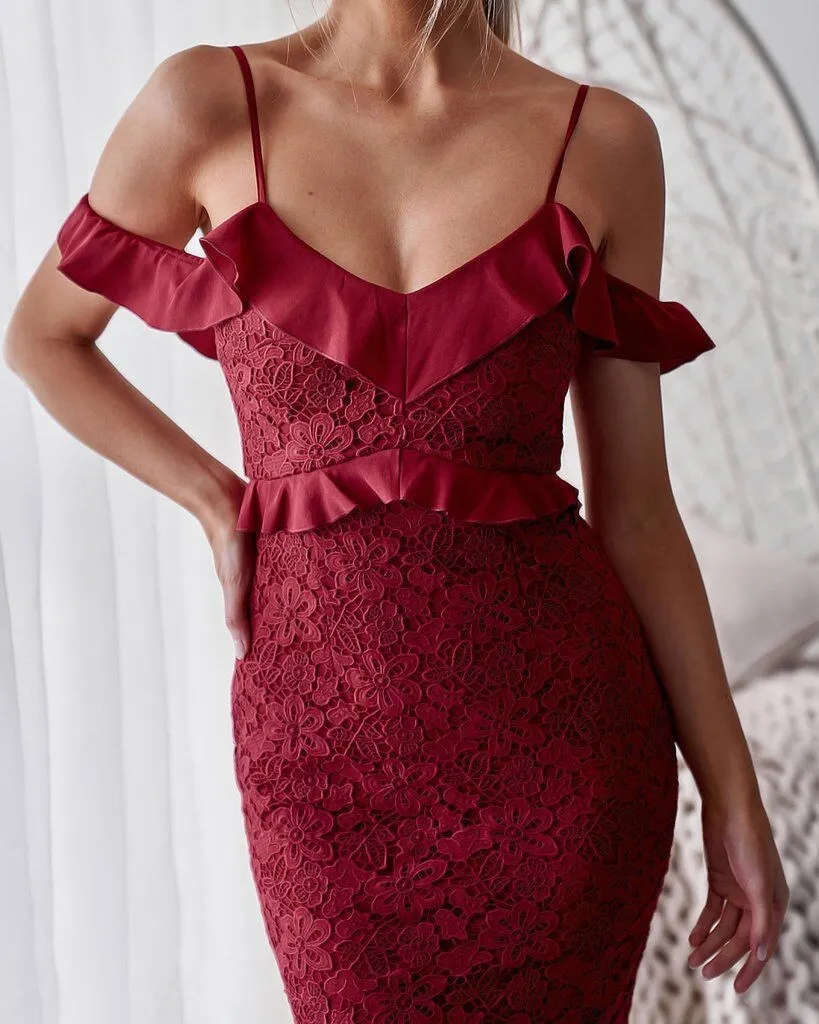 2019 Элегантное Длинное платье для женщин, кружевное платье с v-образным вырезом, платья Русалочки, сексуальные платья-спагетти, полые