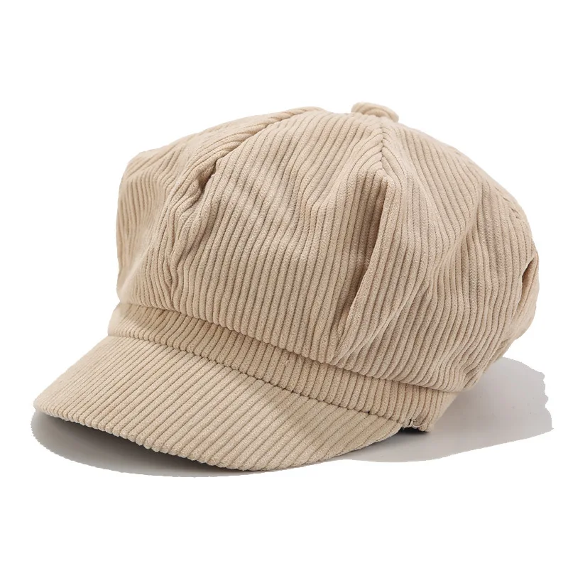 2019 хлопоковый берет, шляпа, женская шапка Newsboy, берет Baker cap, 90 девочек, береты с козырьком, элегантный однотонный берет, Женская