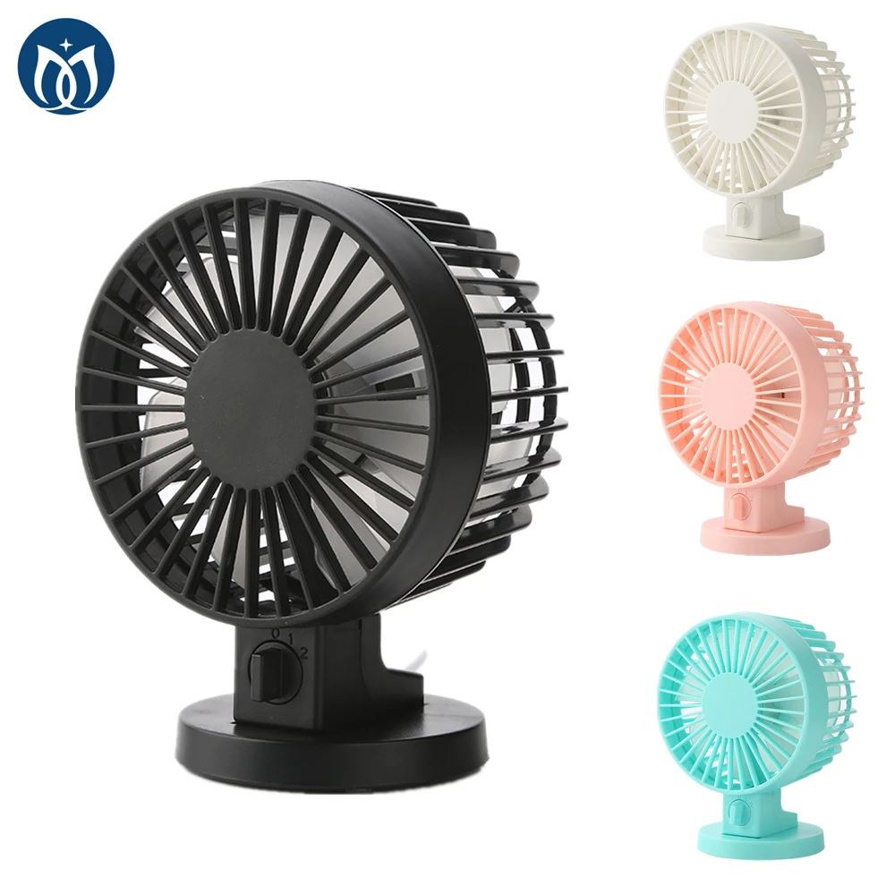 

Dual Blades USB Table Fan Desk PC/Laptop Air cooling 4 Inch Small quiet operation Personal Fan for Home Travel