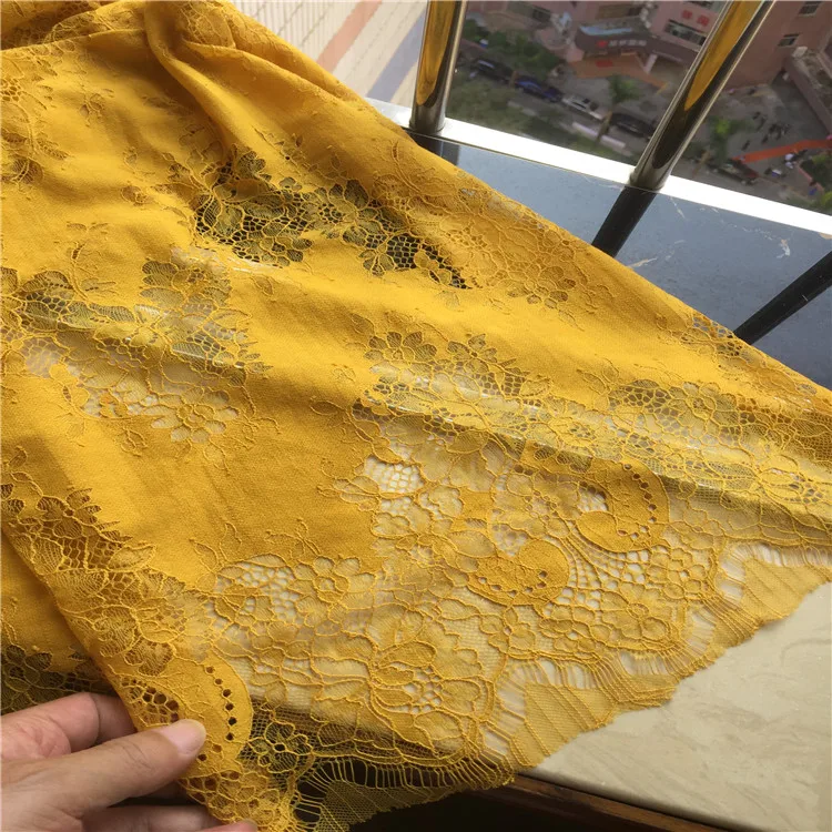 1.45m*1.45m High End Elegant Fine Workmanship Lash Tulle Embroidered