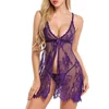 Ladies Lace Sleepwear Babydolls Women see though porno Lingerie Ropa Sexy Para El Sexo Womens Lingerie Nightgown Plus Size 1