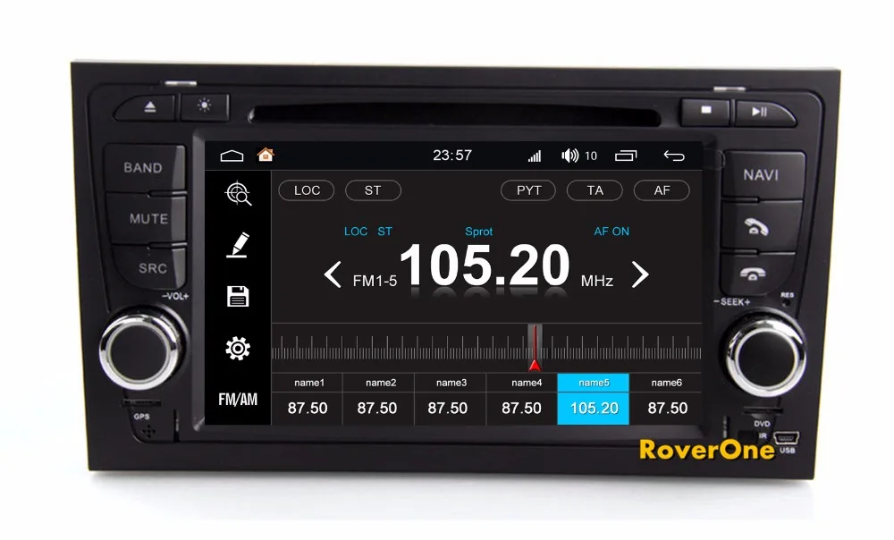 Flash Deal RoverOne Android 8.0 Car Multimedia System For Audi A4 S4 RS4 Radio Stereo DVD GPS Navigation Media Music Player PhoneLink 8