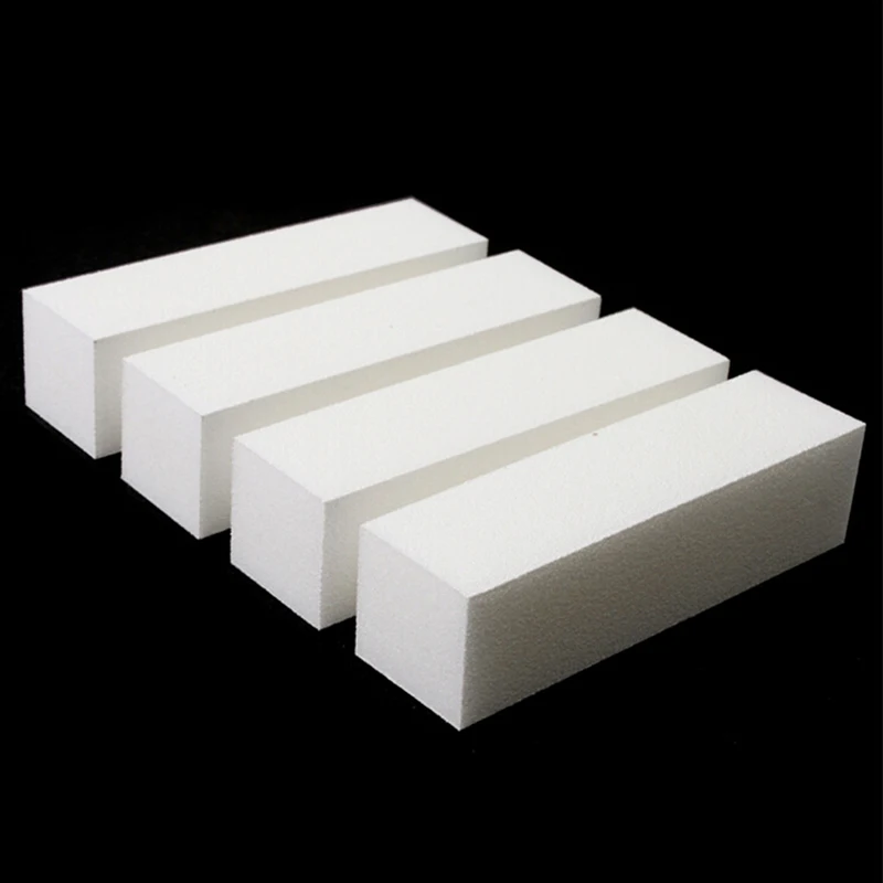 10 Pcs/lot White Buffing Sanding Files Block Pedicure Manicure Care Nail Art Buffer File Block Pedicure Manicure