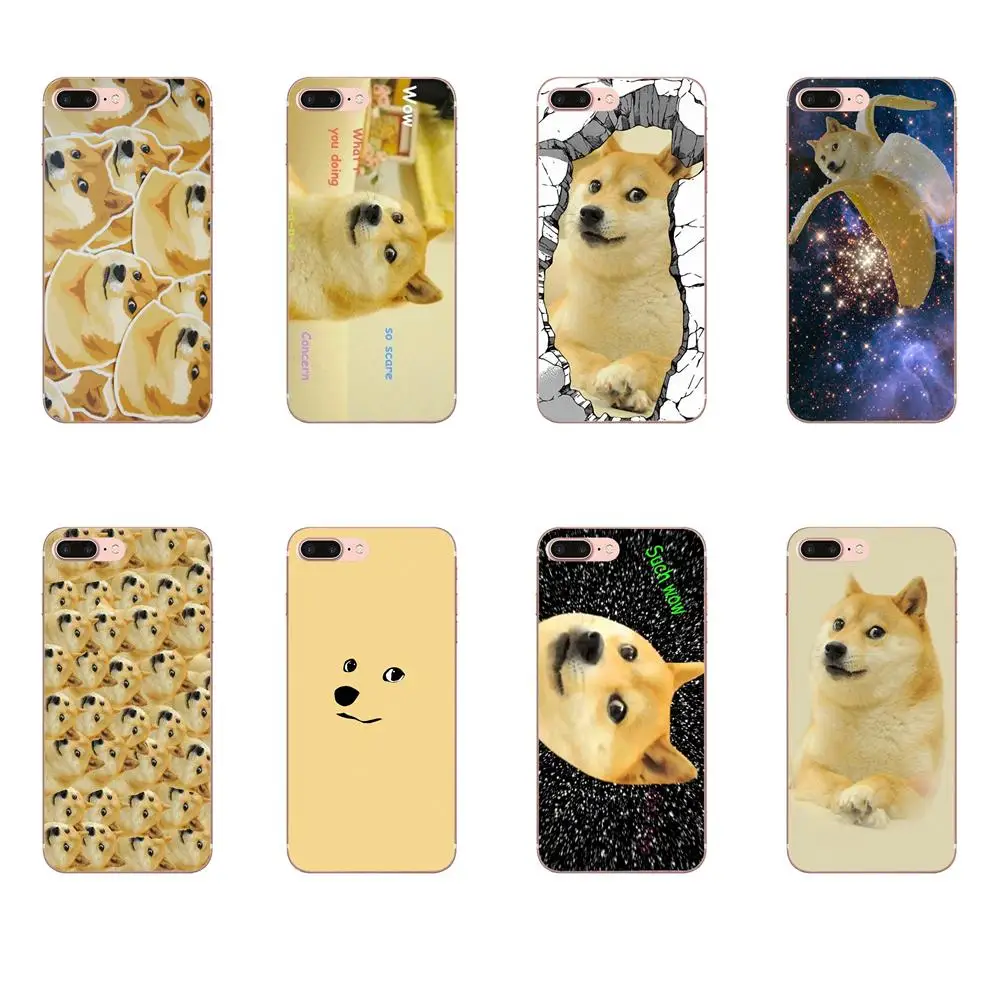 Doge Shibe Топ популярные дешевые оптовые продажи для Xiaomi Redmi 5 4A 3 3S Pro Mi4 Mi4i Mi5 Mi5S Mi Max Mix 2