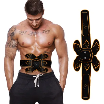 

Charged abdominal muscle waistband fitness equipment for lazy people