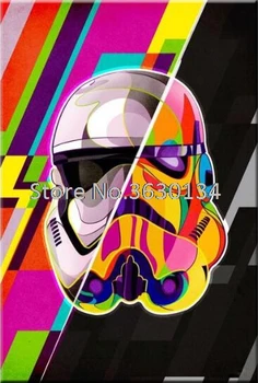 

3D DIY Full Drill Diamond Painting Star Wars 5D Diamond Embroidery Kit Diamond Cross Stitch Diamond Mosaic Pattern Art Gift