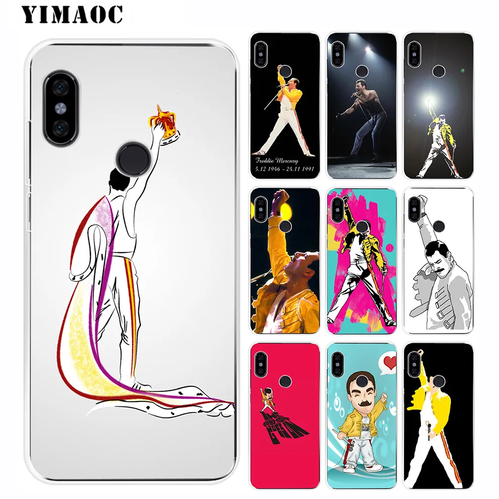 

YIMAOC Freddie Mercury Soft Silicone Case for Xiaomi Redmi 6 6A 5A 5 S2 Puls Note 8 7 6 5 4X 4 4A Pro for Redmi Go