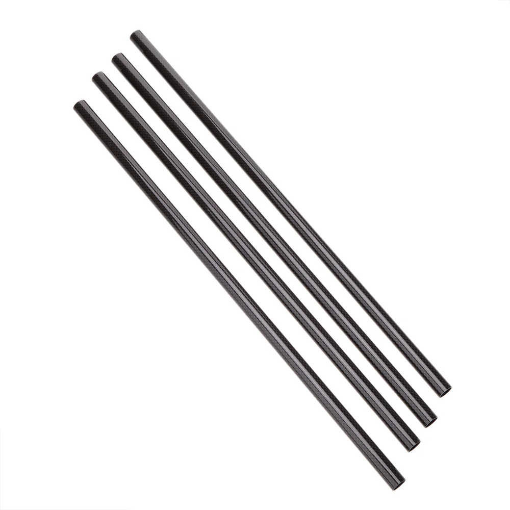 

4Pcs DIY 16 * 14mm 500mm Vanished Surface Carbon Fiber Tube Tail Tube