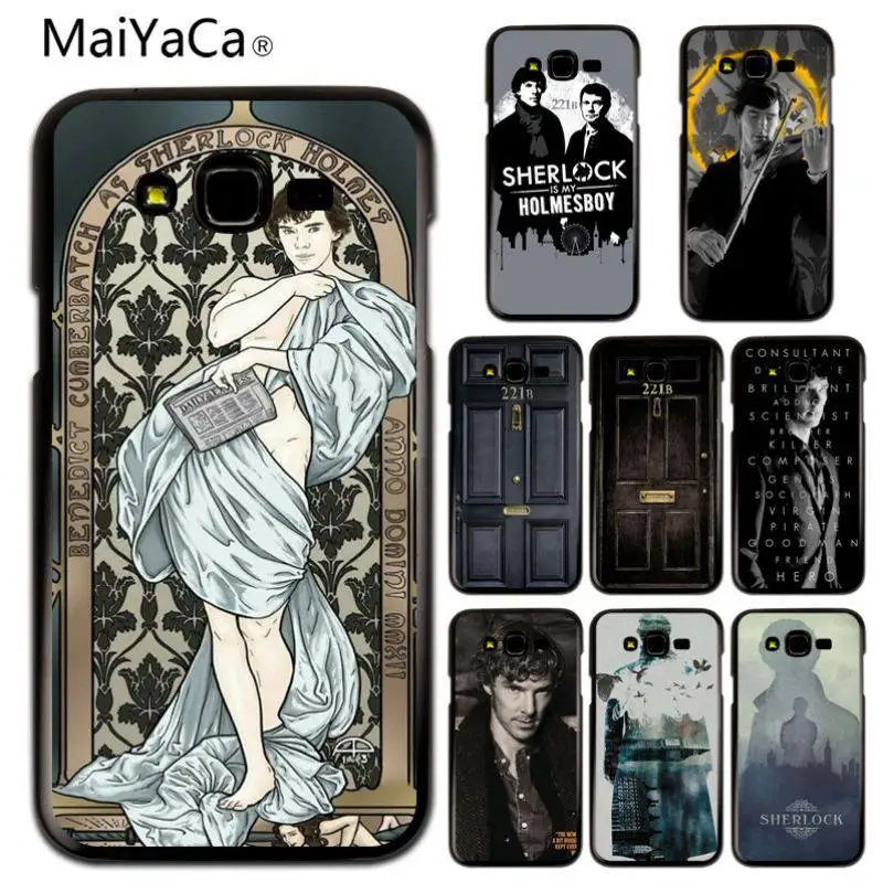 MaiYaCa Sherlock 221B DIY Painted Beautiful Phone Accessories Case For Samsung J120 J510 J710 J1 J3 J5 J7 Cellphones