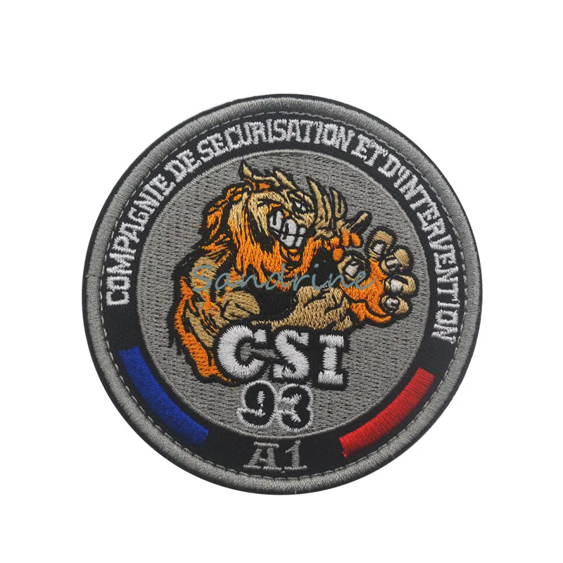 Французские наклейки с инкрустацией CSI ADS CDSF GIGN GIPN военные армейские тактические