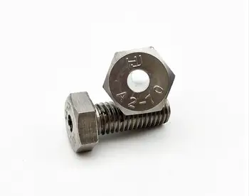 

4pcs M6 stainless steel hollow screws lamp fitting hex bolts hexagon threading screw through hole bolt 10mm-20mm length