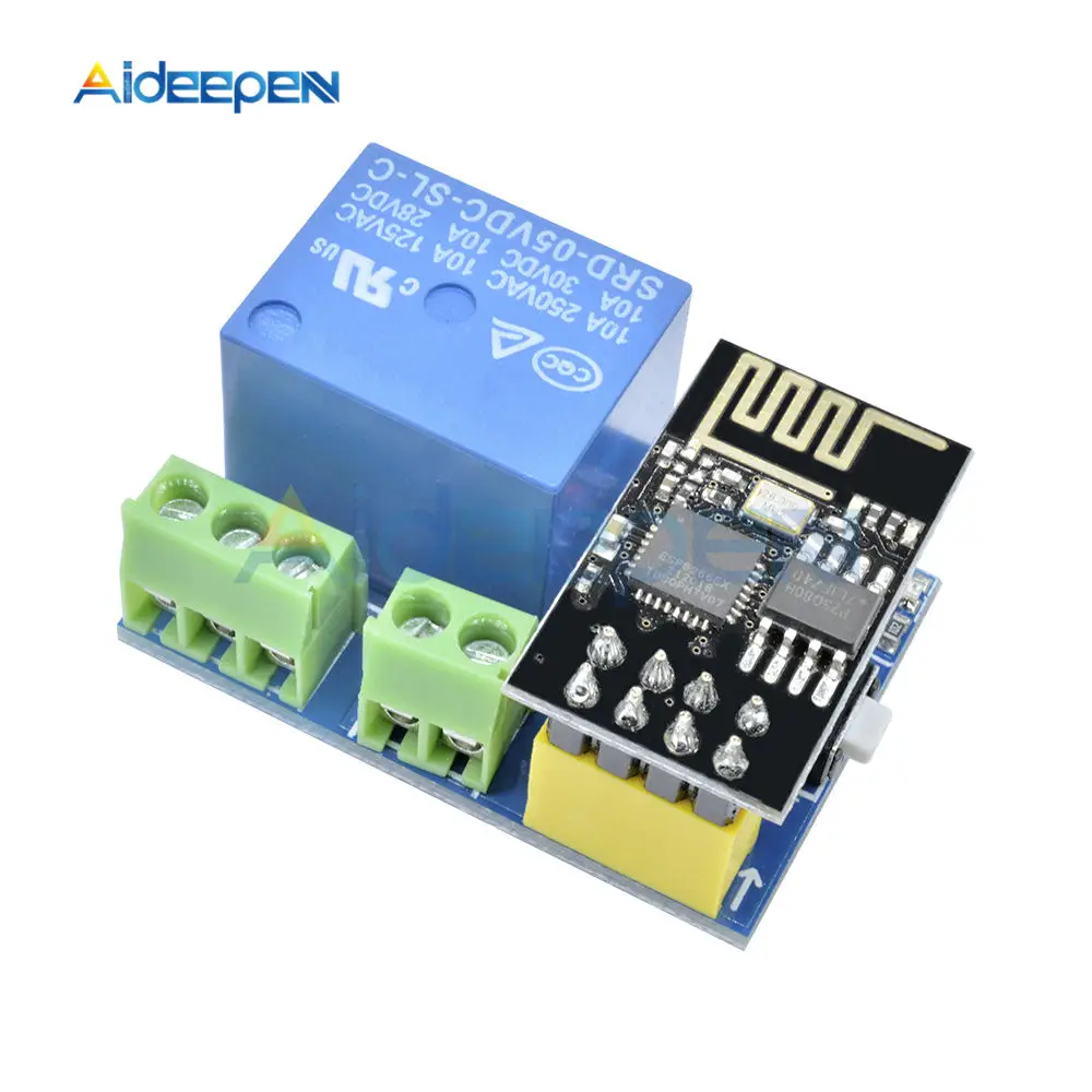 Релейный модуль ESP8266 с Wi Fi 5 В модель DS18B20 DHT11 умный дом дистанционное управление