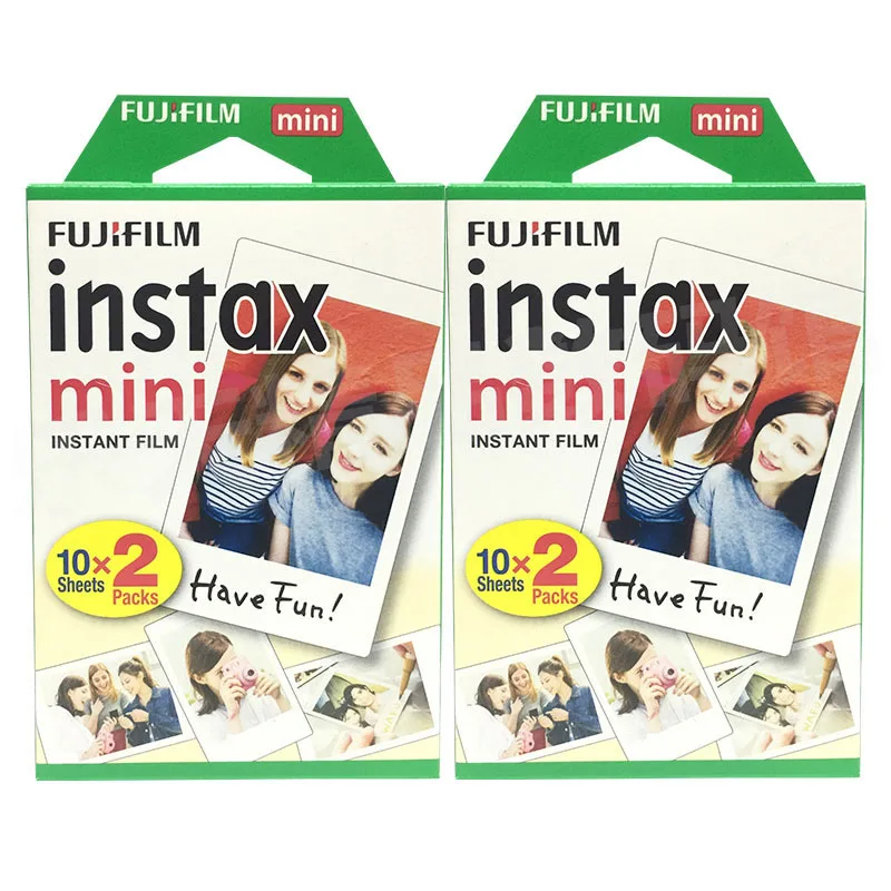 Новинка оригинальная фотопленка Fujifilm Instax Mini 9 8 2 упаковки 40 листов 3 дюймовая