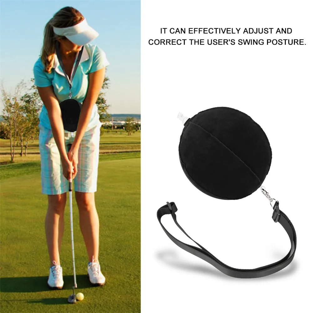 Golf Smart Inflatable Ball Golf Swing Trainer Aid Assist Posture Correction Golf Training Supplies
