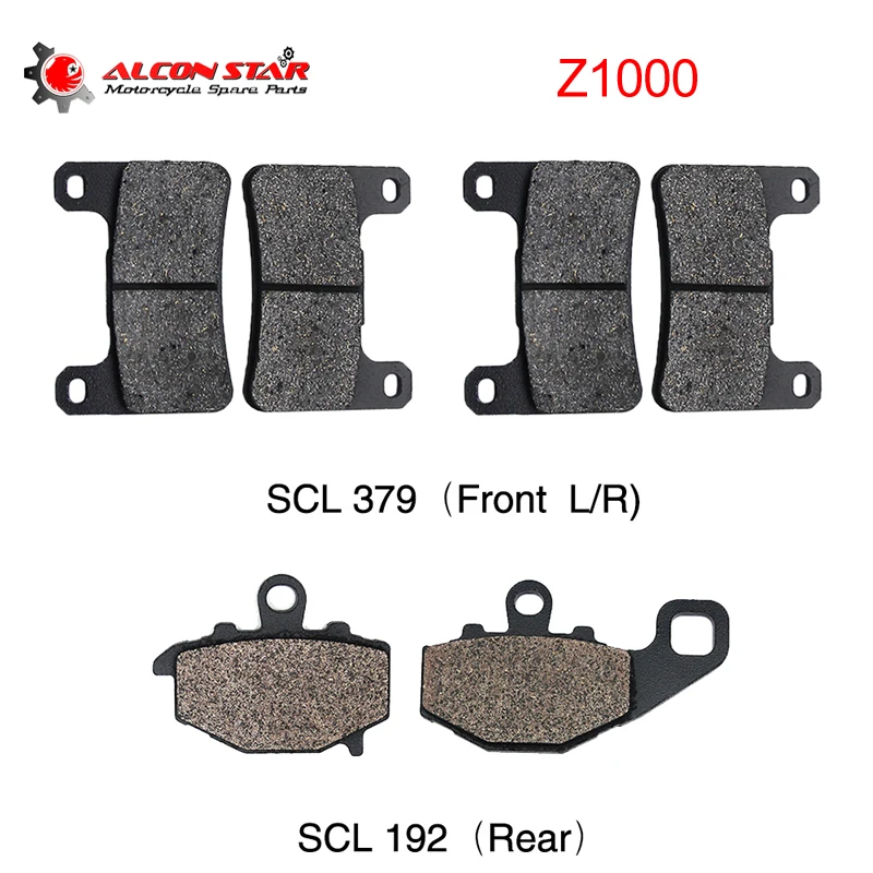 BRAKE PADS Complete Set Rear Disc Brake Pad Rear Semi-Metallic Pad